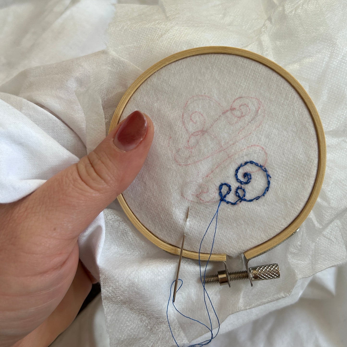 Learn Monogram Handstitching