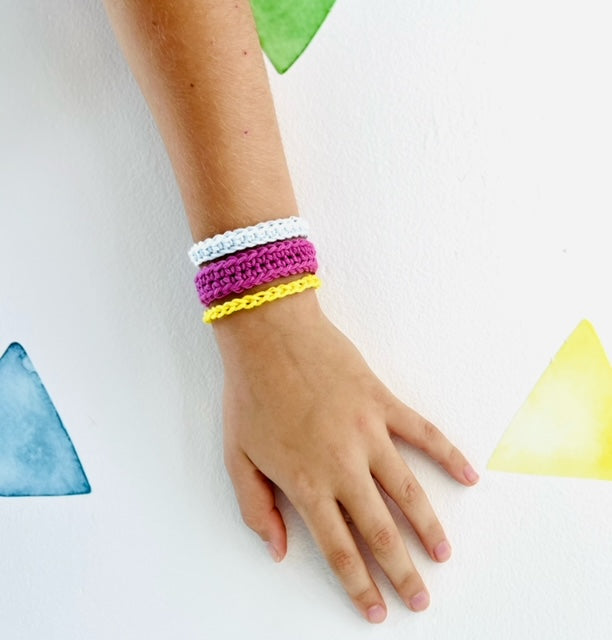 Kid's Creative Crochet Bracelets (Children Ages 8-11)