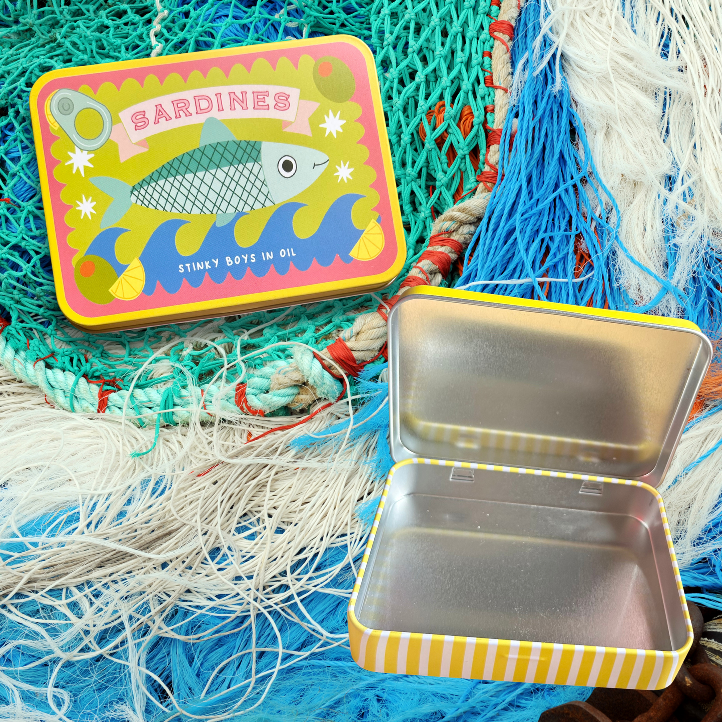 Sardine Storage Tin: Perfect