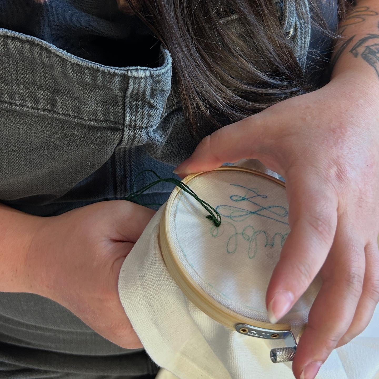Learn Monogram Handstitching