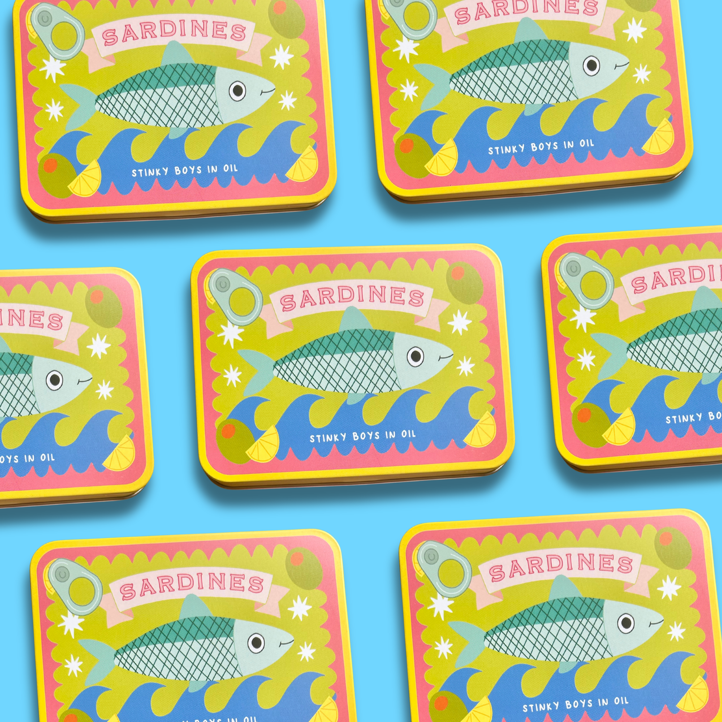 Sardine Storage Tin: Perfect