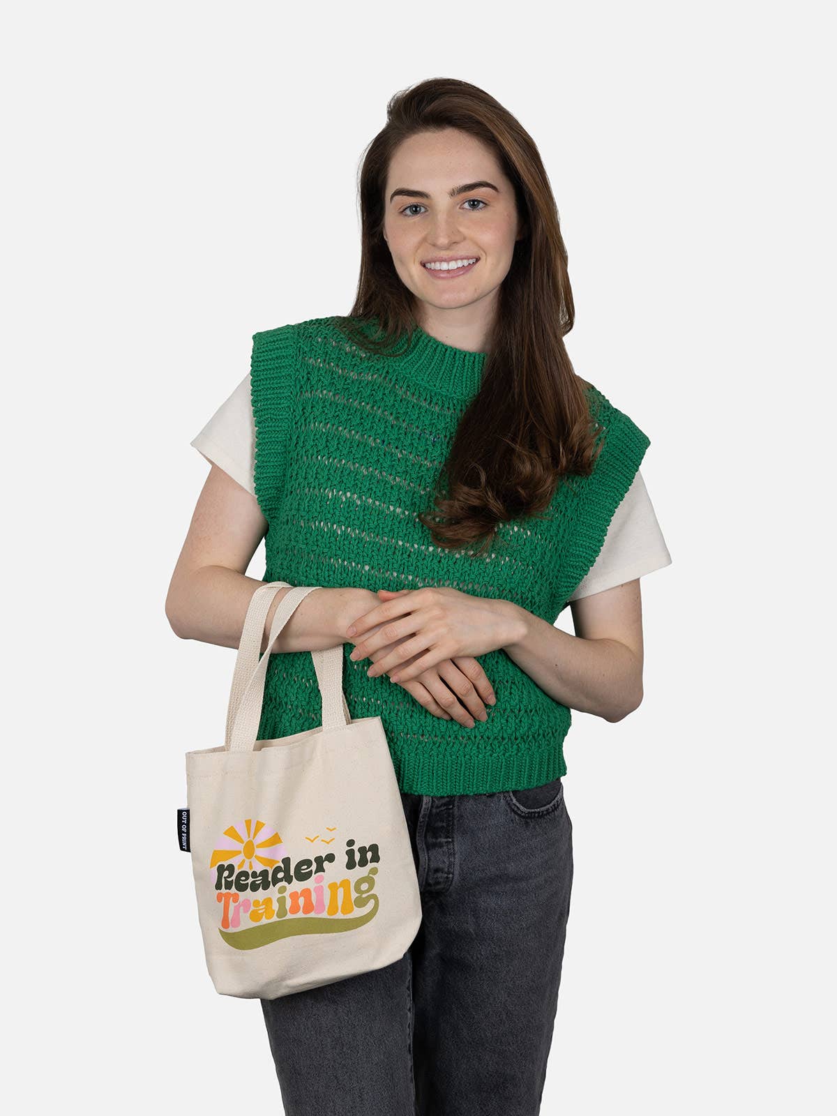 Reader In Training Mini Tote Bag