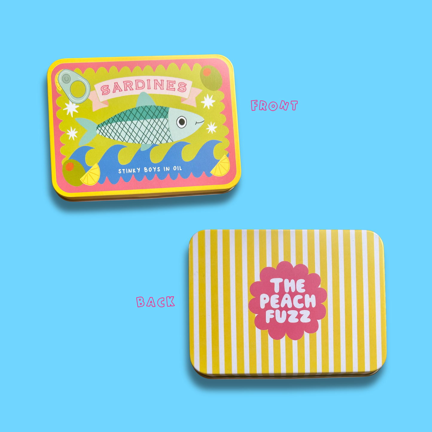Sardine Storage Tin: Perfect
