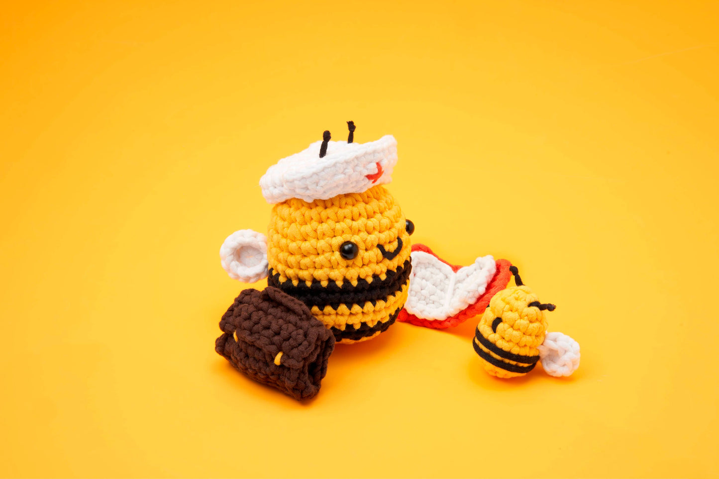 Cornelius the Bee - Beginner Crochet Kit